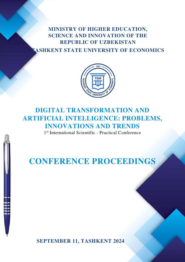 DIGITAL TRANSFORMATION AND ARTIFICIAL INTELLIGENCE: PROBLEMS, INNOVATIONS AND TRENDS 1st international scientific - practical conference